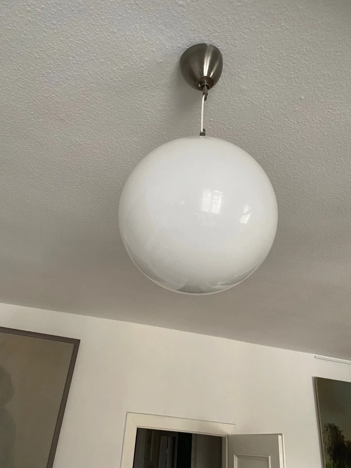 Ikea Fado Decken-Lampe Opalglas-Kugel 30 cm - Bild 1 von 2