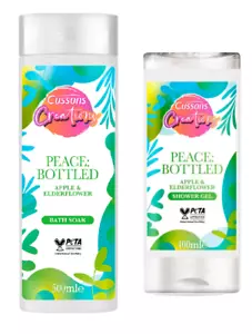 Duo Cussons Creations Apple & Elderflower Bath Soak 500ml + Shower Gel 400ml - Picture 1 of 3