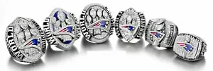 6pcs ring New England Patriots Ring Set Men Gift ~~ - Picture 1 of 1