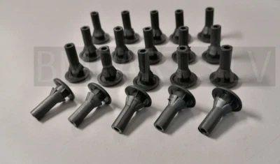 20x NEW BM BMW X3 E83 & LCI X5 E53 ALUMINIUM FOOTPLATE RUBBER NAPS 51717053464 - Image 1 of 4