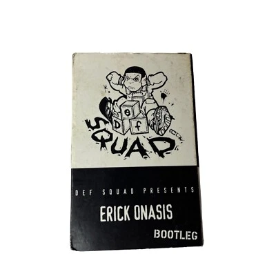 DEF SQAUD Erick Onasis BOOTLEG Erick Sermon Produced PROMO Cassette Tape 2000 - Image 1 of 4