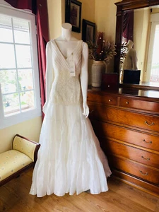 TWO by Rosa Clara Wedding Dress UK 12/14 - Picture 1 of 12