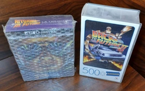 Back to the Future Trilogy 4K Steelbook - European IMPORT + Puzzle-NEW-Free S&H! - Picture 1 of 10