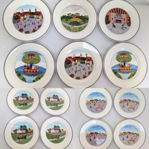 Lot 14 Villeroy & Boch Design Naif Laplau Salad Dessert Plate - Bild 1 von 6
