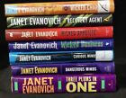 Janet Evanovich Hardcover Lot of 7 - Three Plums, Lizzy & Diesel, Knight & Moon