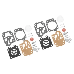 2 Sets Carburetor Diaphragm And Gasket Paper Iron Rubber Carburetor Repair Kit - Bild 1 von 24