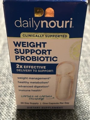 Probiótico para el control del peso salud intestinal - Nouri Weight Health 30 cápsulas  Foto 1 de 4