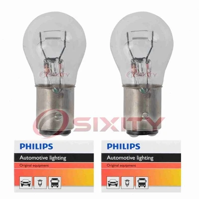 2 pc Philips Front Turn Signal Light Bulbs for Renault Alliance Encore oo - Image 1 of 4