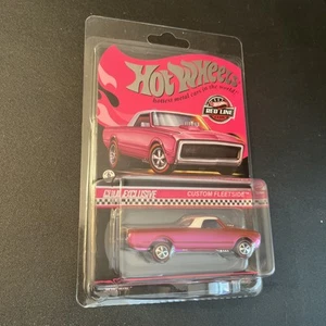 2022 Pink Custom Fleetside Hot Wheels Red Line Club RLC Exclusive HGK70 - Picture 1 of 4
