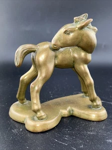 Antike JB Jennings Brothers Bronze Pferd Skulptur 1900-1940er Jahre - siehe Bilder  - Bild 1 von 7