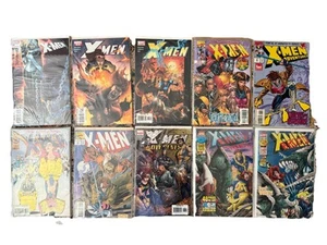 X-Men Mixed Lot of 10 Marvel Comics, The Uncanny,BROOD, Wild Kingdom & More - Picture 1 of 21