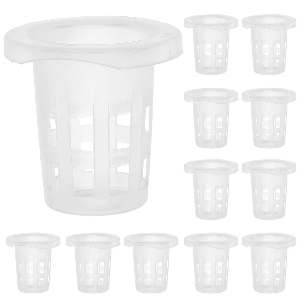 UPKOCH 4er Set Wand-Blumentöpfe – Weiß, Halbrund, Mit Aufhängeöse, Für Balkon, Terrasse & Garten