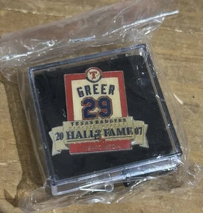 2007 RUSTY GREER Texas Rangers Hall of Fame Enamel Pin Idearc Media - Picture 1 of 1