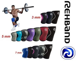 Rehband CrossFit Knee Support Rehband 3mm,5mm,7mm Core Line RX Line Kniebandage - Picture 1 of 69