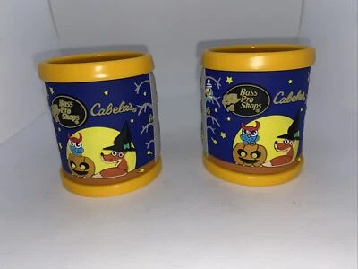 Cabela's Bass Pro Shop Plastic 3D Halloween Glow in Dark Handle Cup Mug  - Image 1 of 4