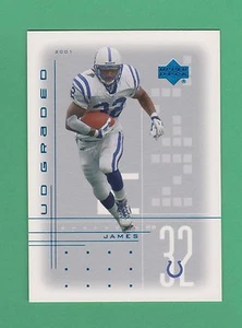 2001 Upper Deck UD Graded Edgerrin James Indianapolis Colts #16 - Picture 1 of 2