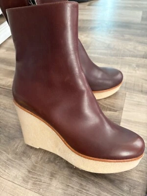 Jil Sander Botines Cuero Marrón Beige - 38 Nuevos Foto 1 de 4
