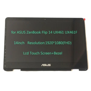 Asus Zenbook Flip 14 UX461UA 14.0" Lcd Touch Screen+Bezel - Bild 1 von 9