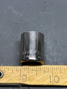 Vintage Craftsman G1 43004 9/16” 6 Point 3/8” Drive Socket! Nice Shape! USA! - Picture 1 of 6