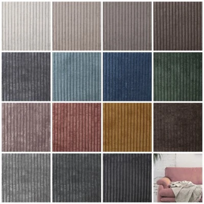 STOFFSHOP Cordoptik MURANO PREMIUM Deko Stoff Möbelstoff Polsterstoff Cord Breitcord