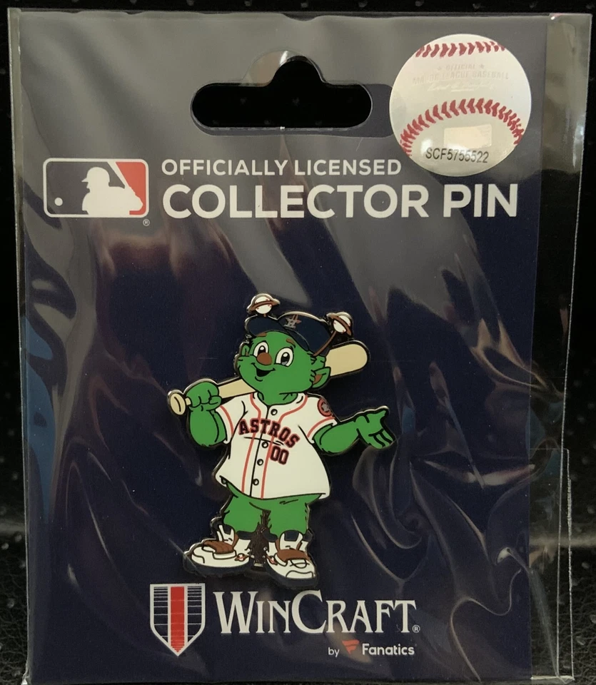 HOUSTON ASTROS ORBIT MASCOT COLLECTOR PIN WINCRAFT - Image 1 of 1