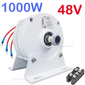 1000W 48V Alternator Home Gearless Permanent Magnet Electric Generator Motor Kit - Picture 1 of 23