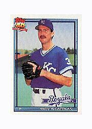 1991 Topps Micro #671 Andy McGaffigan - NM-MT