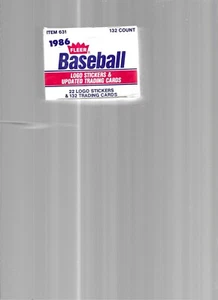 FLEER 1986 TRADED IN FACTORY BOX-QUANTITY PRIICING AVAILABLE - Bild 1 von 1