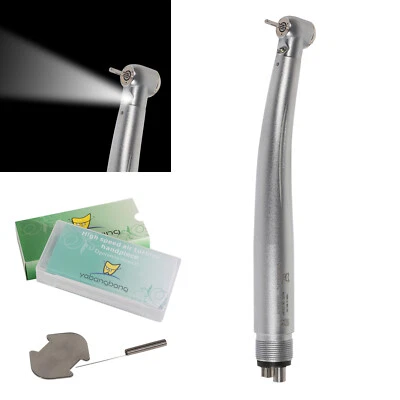 Turbina Dental LED Fiber Optic High Speed Handpiece Standard Head 6 Hole - Imagen 1 de 4