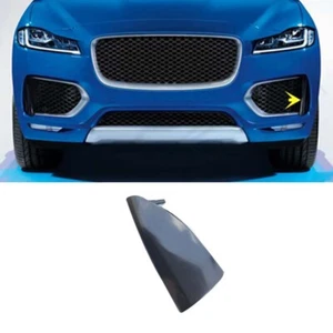 Left Side Front Bumper Fog Light Cover Moulding Trim For Jaguar F-Pace 2017-20 - Picture 1 of 5