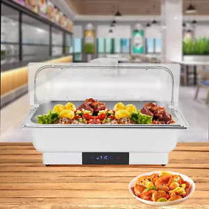 Set Scaldavivande 9L/9,51Qt Chafer Scaldavivande per Feste in Acciaio Inox 600W - Foto 1 di 16