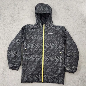 Columbia Jacket Boys Black Extra Large Wrecktangle Omni Tech Ski Snowboarding - Picture 1 of 15