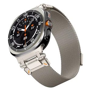 Milanese Band for Galaxy Watch Ultra Magnetic Strap Stainless Steel Connector - Picture 1 of 29