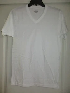 Nordstrom 2-Pack Supima Cotton Classic V-neck Men T-Shirt White S U87.65 - Picture 1 of 5
