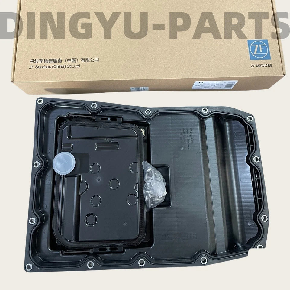 97032102500 OEM ZF Transmission oil pan with filter For Porsche Panamera 2010-16 - Image 1 of 4