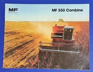 Massey Ferguson MF 550 Combine Brochure - Picture 1 of 8