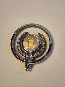 1975 1976 1977 1978 Dodge Coronet Hood Ornament Chrysler Mopar Vehicle Wreath - Picture 1 of 2