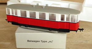 Halling H0 Wiener Straßenbahn Triebwagen Typ m3 ohne Motor, Tram Tramway - Bild 1 von 6