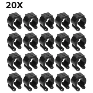 20Pcs Portable Plastic Fishing Rod Storage Rack Clamps Holder Clip Accessory - Picture 1 of 8