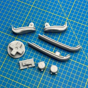 Game Boy Advance Buttons Grey Replacement GBA Nintendo Triggers - Picture 1 of 1
