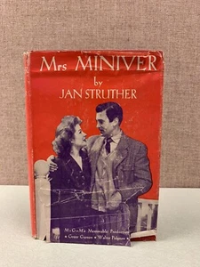 Mrs Miniver Jan Struther 1942 HCDJ Garson Pidgeon MGM Film Cover - Bild 1 von 10