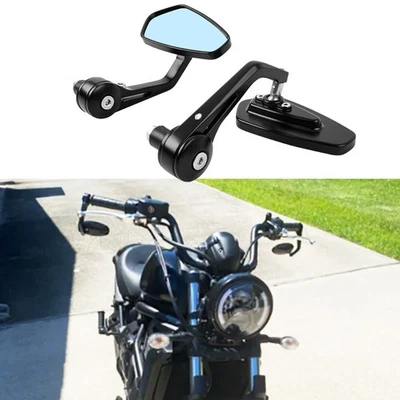 Espejos retrovisores antirreflejos retrovisores antirreflejos para Kawasaki Vulcan S 650 7/8" 22 mm Foto 1 de 4