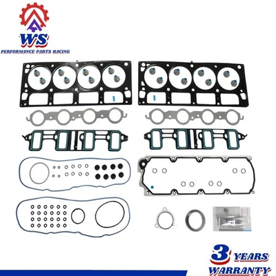 Juego de juntas de culata para Cadillac Escalade Chevrolet Express GMC Yukon 6,0 L 6,2 L Foto 1 de 4