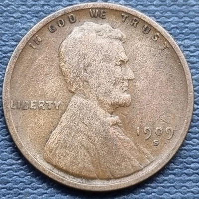 1909 S Lincoln Wheat Cent 1c San Francisco Key Date Better Grade #97109 - Image 1 of 2