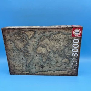 Educa 3000 Puzzle Jigsaw - Map of the World (19567) 120x85cm *READ DESCRIPTION* - Picture 1 of 9