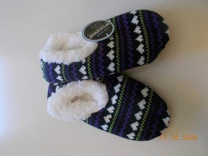 Hot Mocs Snoozies Fußbedeckungen Damen kleiner Schuhgröße 5-6 - Bild 1 von 2