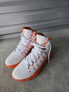 NIKE ZOOM HYPERDUNK Brilliant Orange Basketball Shoes Size 12 - Picture 1 of 8