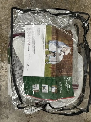 Sábana mosca caballo Amigo Bug Buster Vamoose 81" + capucha desmontable rojo gris Foto 1 de 3