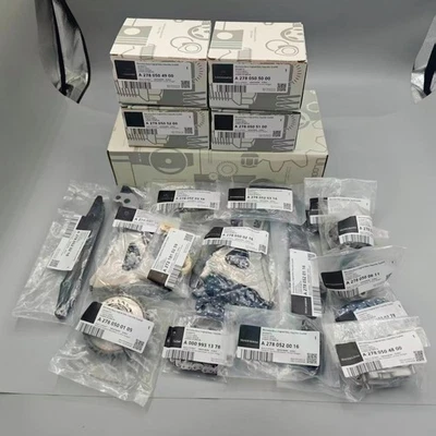 Kit de cadena de distribución del motor M278 19 piezas para Mercedes E500 GL450 CLS500 GLE500 S500 Foto 1 de 4