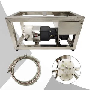 Bomba de engranajes de flujo 110V 90W 5,7LM para bomba de transferencia de líquidos viscosos de miel - Imagen 1 de 8